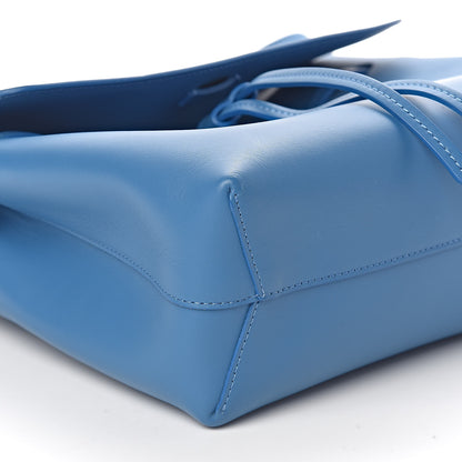 Mansur Gavriel Calfskin Mini Lady Bag Sea Blue 9 of 11
