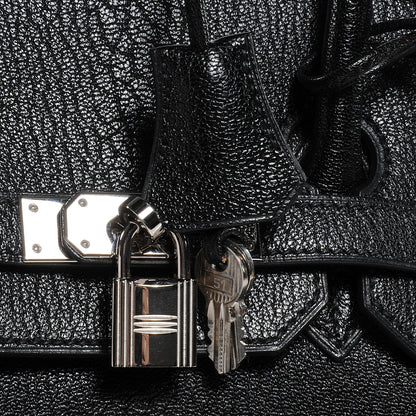Hermes Chevre Birkin 35 Black 6 of 10