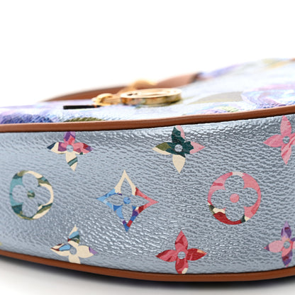 Louis Vuitton Metallic Monogram LV Garden Loop PM Blue 8 of 9