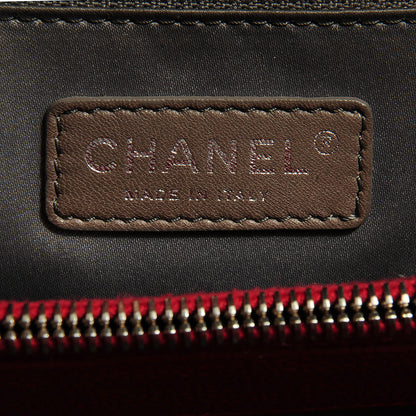 Chanel Caviar XL Grand Shopping Tote GST Red 9 of 10