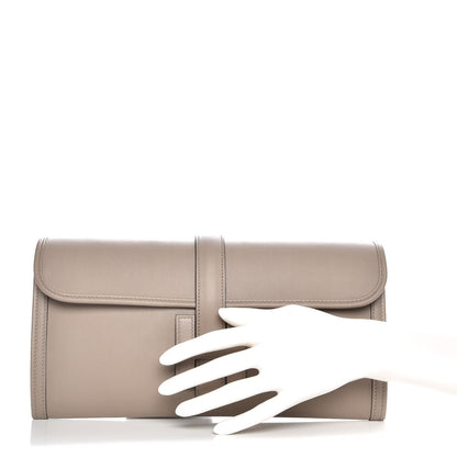 Hermes Swift Jige Elan 29 Clutch Gris Asphalte 2 of 7