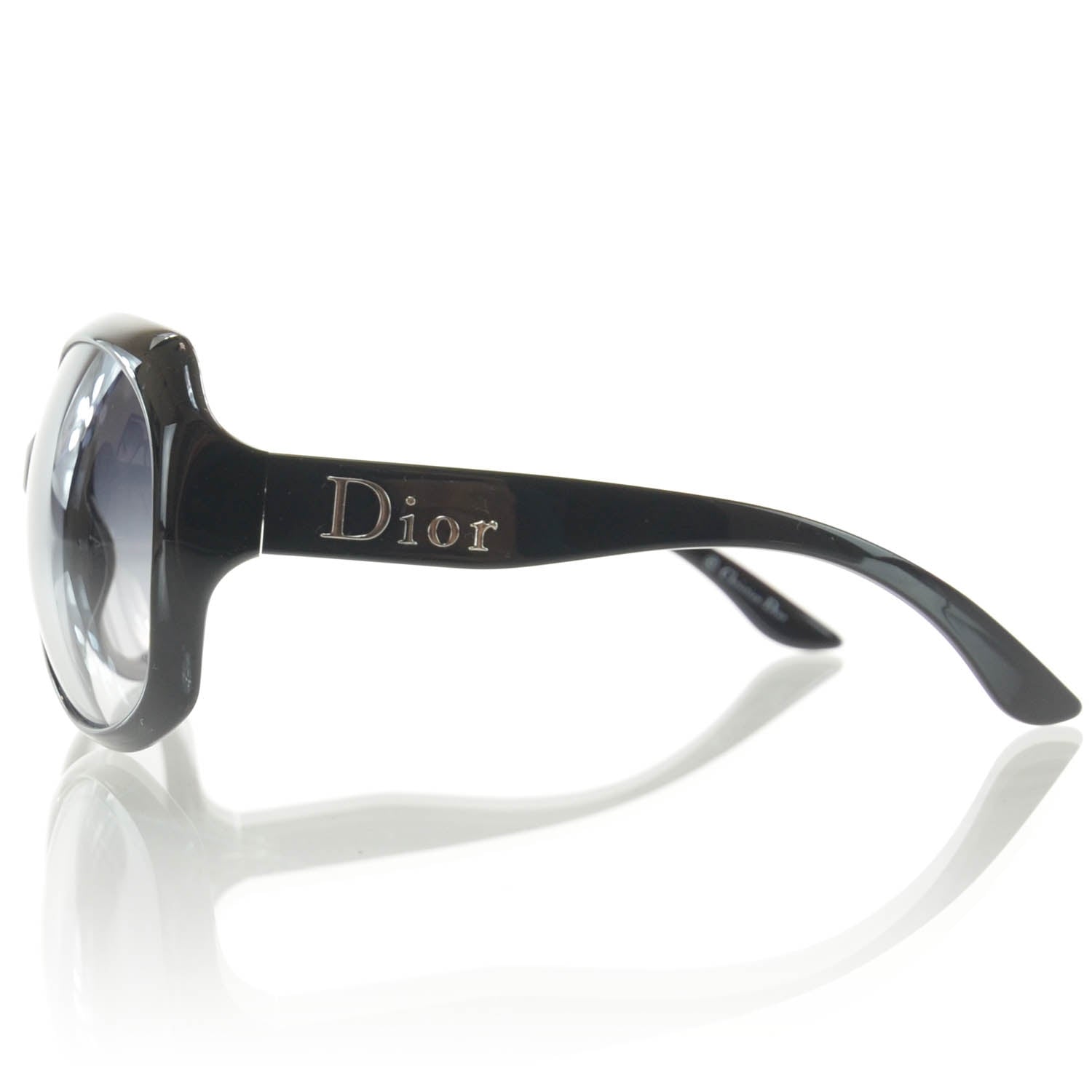 Christian Dior CHRISTIAN DIOR Glossy 1 Sunglasses Black 3 of 6