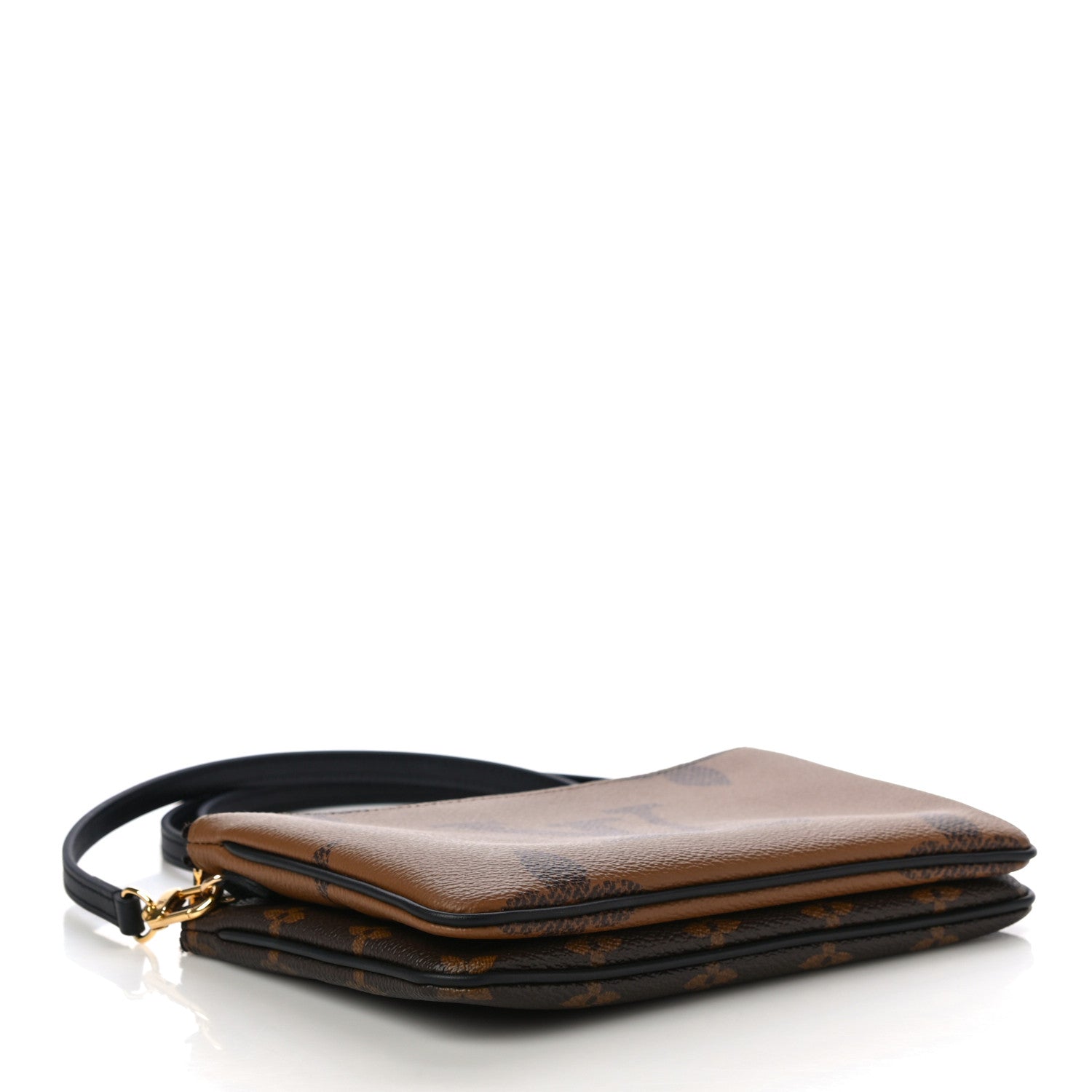 Louis Vuitton LOUIS VUITTON Reverse Monogram Giant Double Zip Pochette 5 of 12