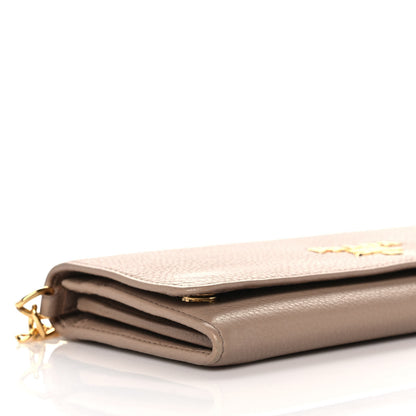 Prada Vitello Daino Chain Wallet Cammeo 8 of 9