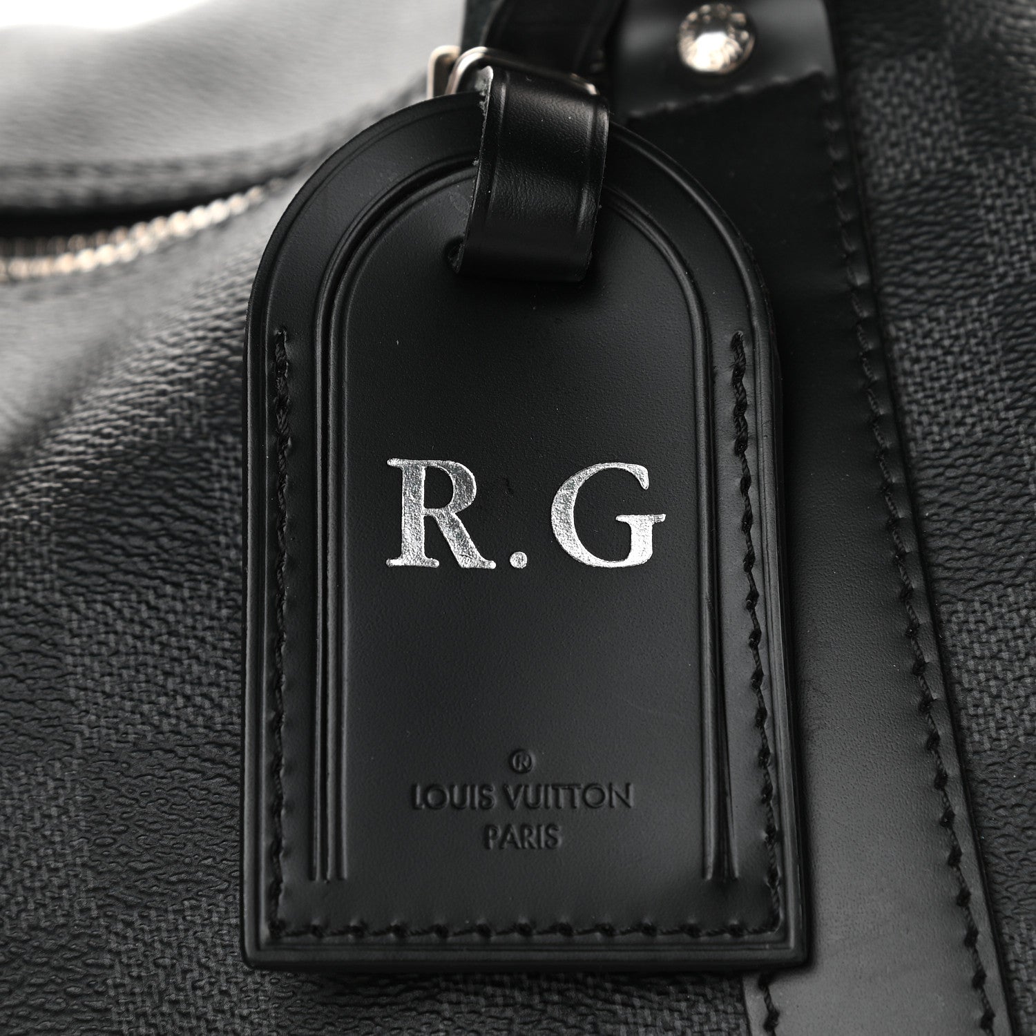 Louis Vuitton Damier Graphite Keepall Bandouliere 55 9 of 10