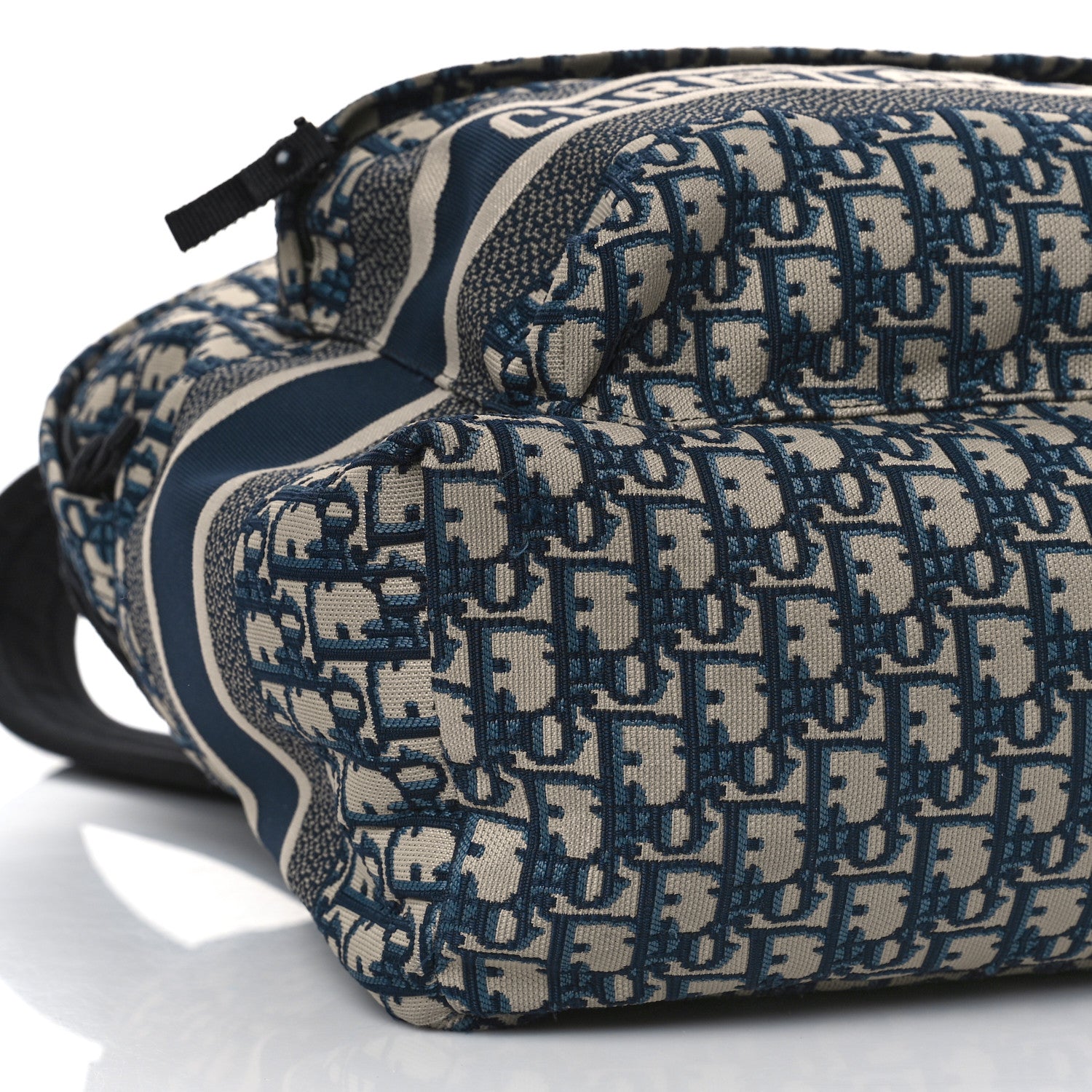 Christian Dior Oblique Diortravel Backpack Blue 7 of 12