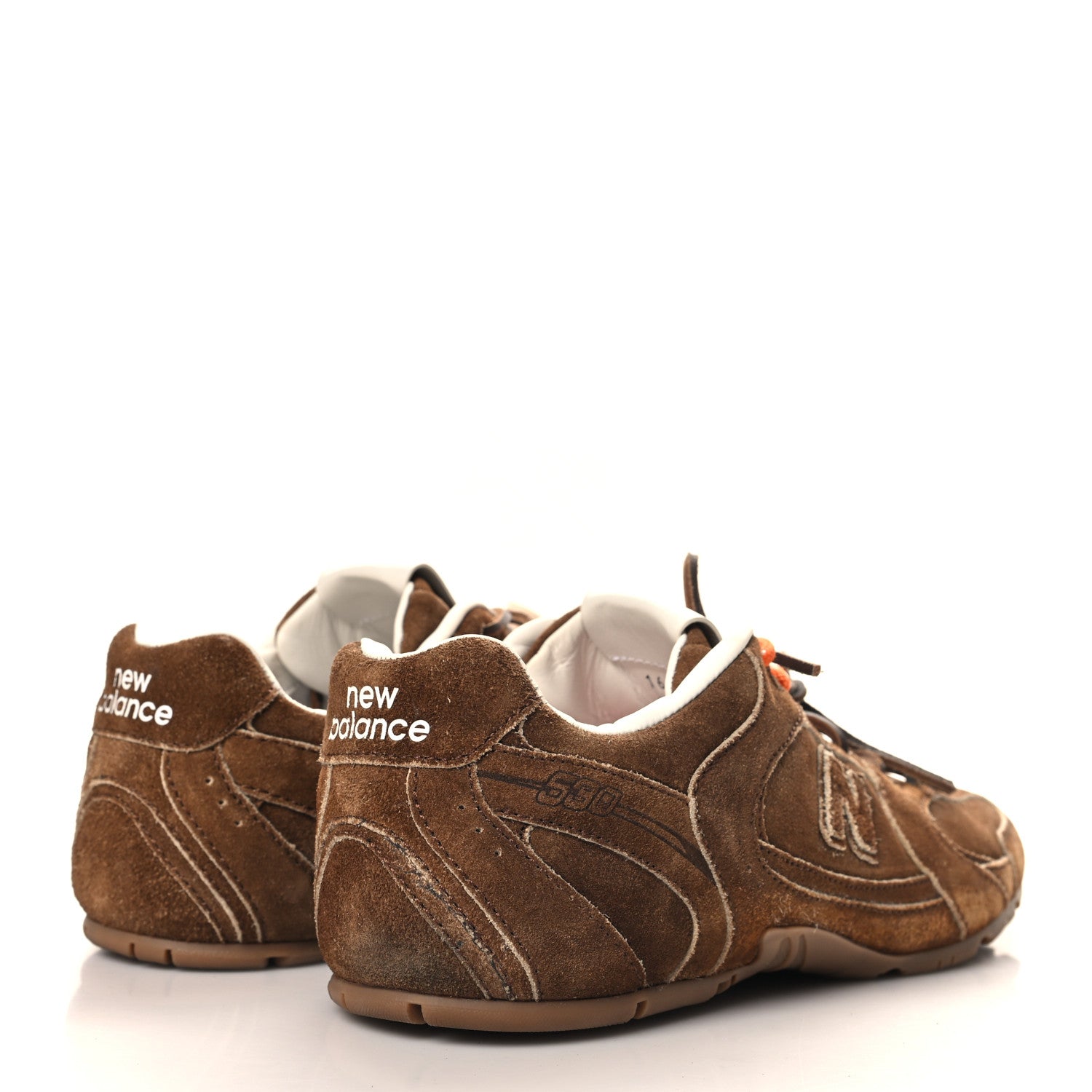 Miu Miu X NEW BALANCE Suede 530 SL Sneakers 40 Cinnamon 5 of 9