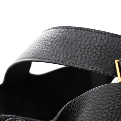 Hermes Taurillon Clemence Picotin Lock 26 GM Black 12 of 14