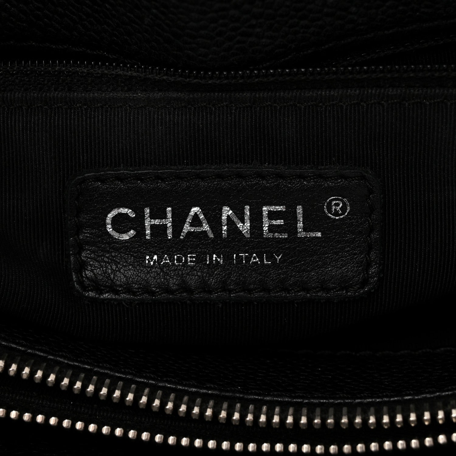 Chanel Caviar Quilted Grand Shopping Tote GST Black 7 of 14