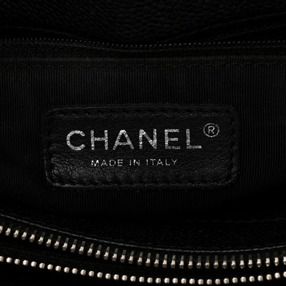 Chanel Caviar Quilted Grand Shopping Tote GST Black 7 of 14