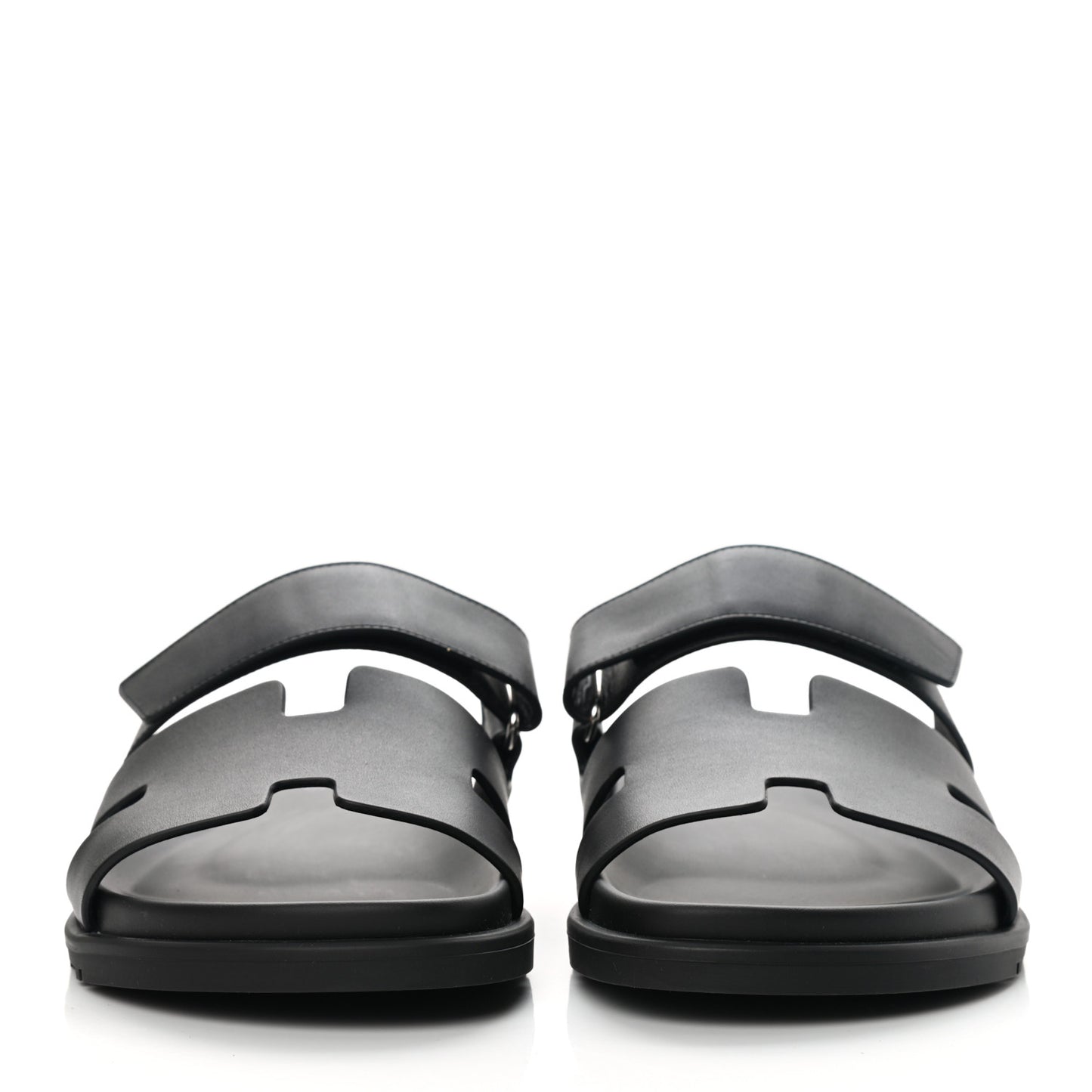 Calfskin Mens Chypre Sandals 41.5 Black