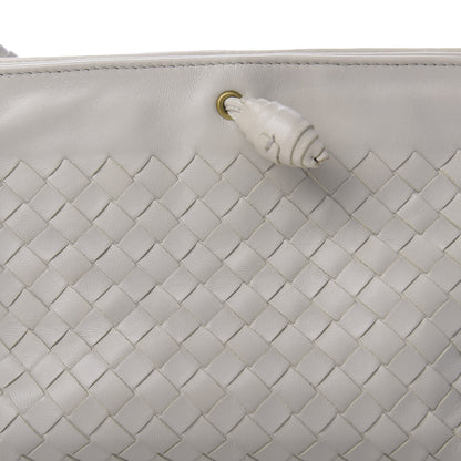 Bottega Veneta Nappa Intrecciato Mini Shoulder Bag Cream 9 of 9