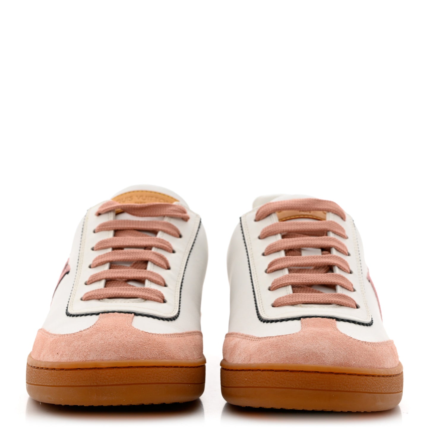 Calfskin Frontrow Sneakers 39 Rose Clair