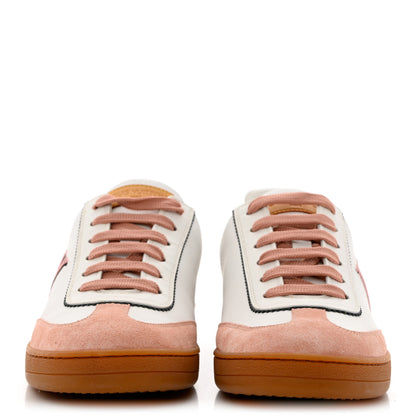 Louis Vuitton Calfskin Frontrow Sneakers 39 Rose Clair 2 of 11