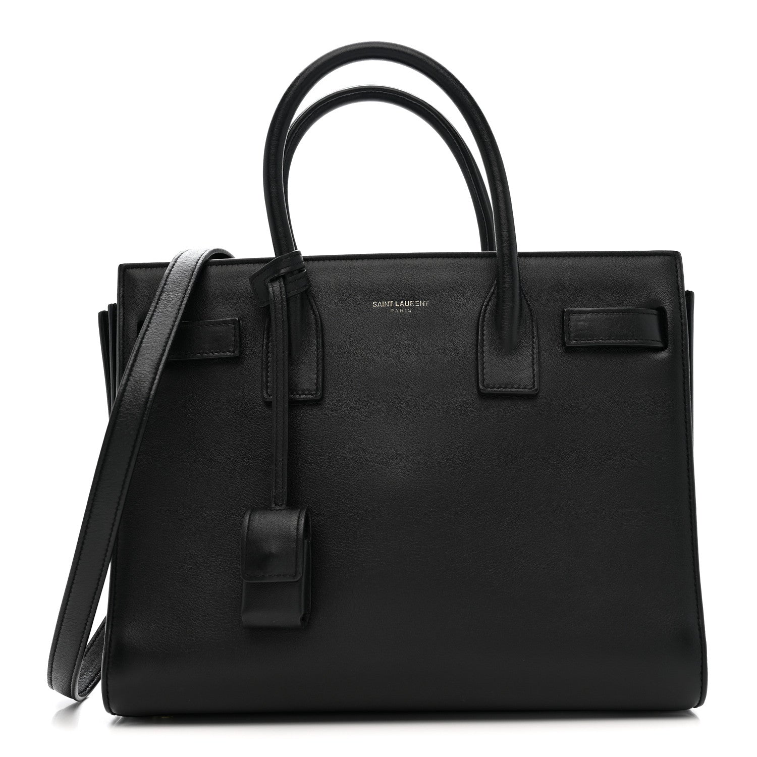 Saint Laurent Calfskin Baby Sac De Jour Black 1 of 9