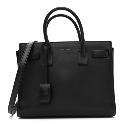 Saint Laurent Calfskin Baby Sac De Jour Black 1 of 9