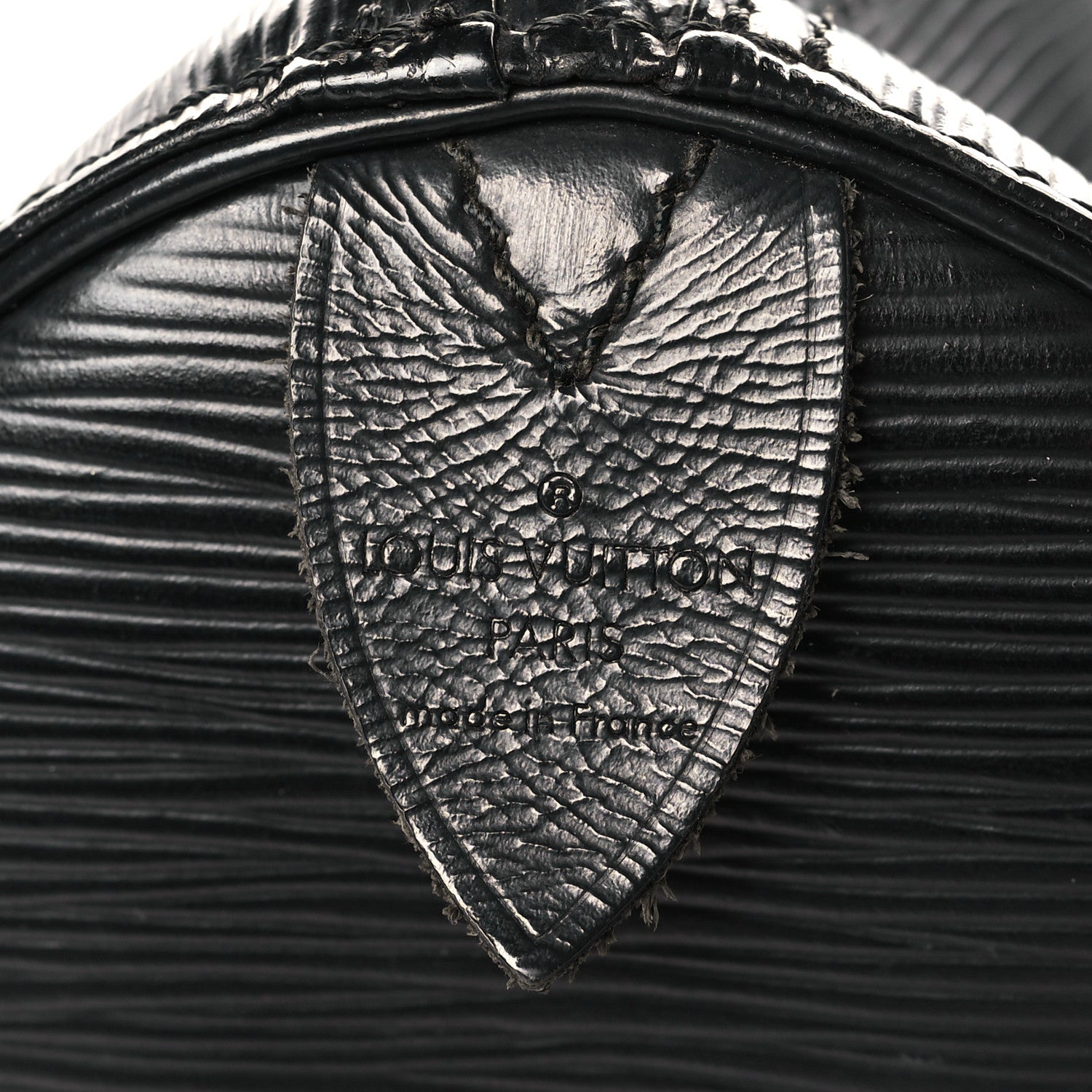 Louis Vuitton Epi Speedy 30 Black 6 of 11