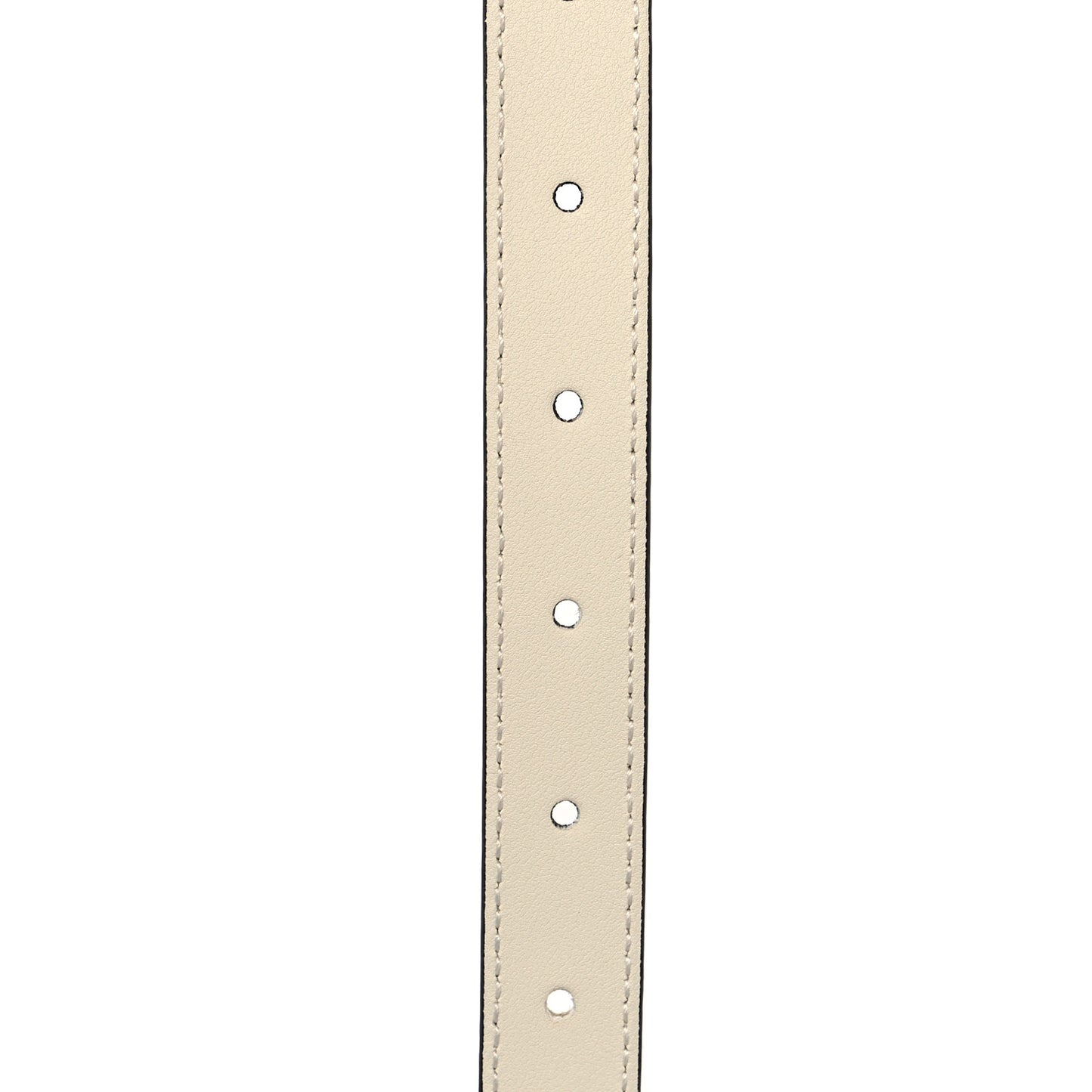 Calfskin Double G 20mm Belt 90 36 Mystic White