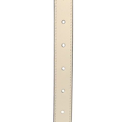 Gucci Calfskin Double G 20mm Belt 90 36 Mystic White 4 of 5