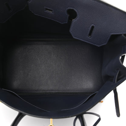Hermes Togo Birkin 35 Bleu Nuit 5 of 13