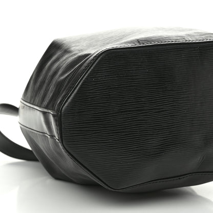 Louis Vuitton Epi Sac D'epaule Black 9 of 18