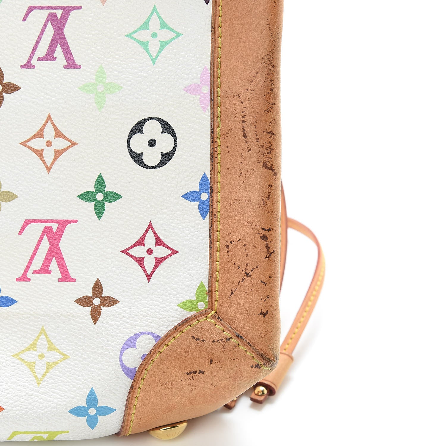 Louis Vuitton Monogram Multicolor Ursula White 12 of 23