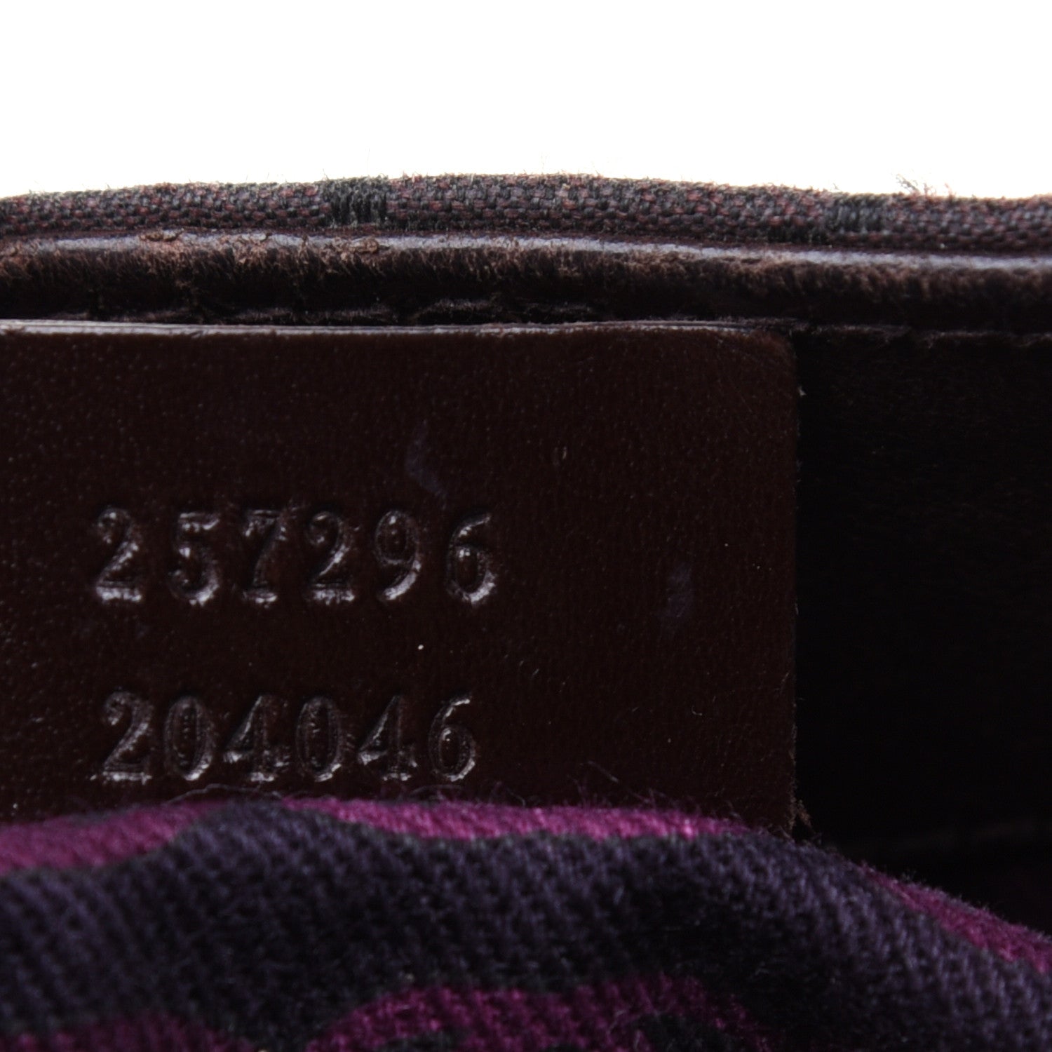 Gucci Nylon Monogram Signature Hobo Shoulder Bag Dark Brown 9 of 24