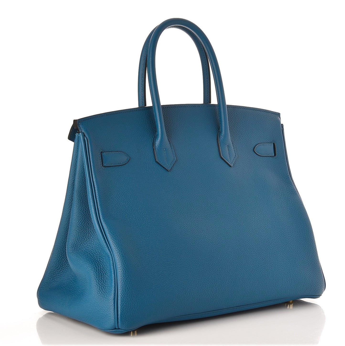 Togo Birkin 35 Bleu de Galice