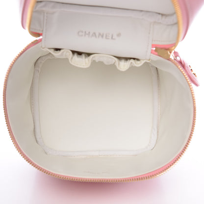 Chanel Caviar Vanity Cosmetic Case Pink 5 of 15