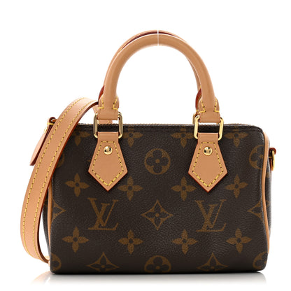 Louis Vuitton Monogram Nano Speedy Bandouliere 1 of 12