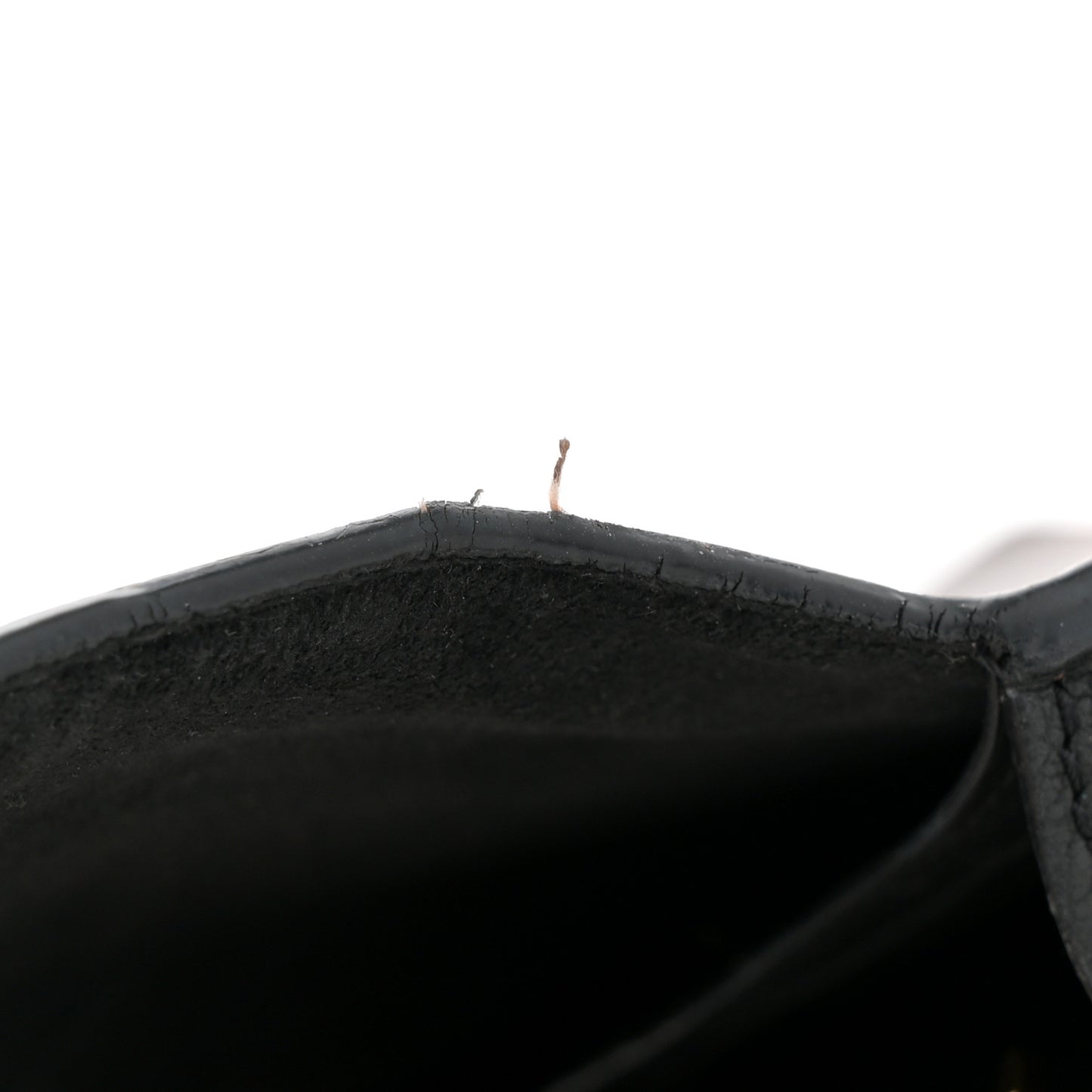 Damier Ebene Vavin Chain Wallet Black