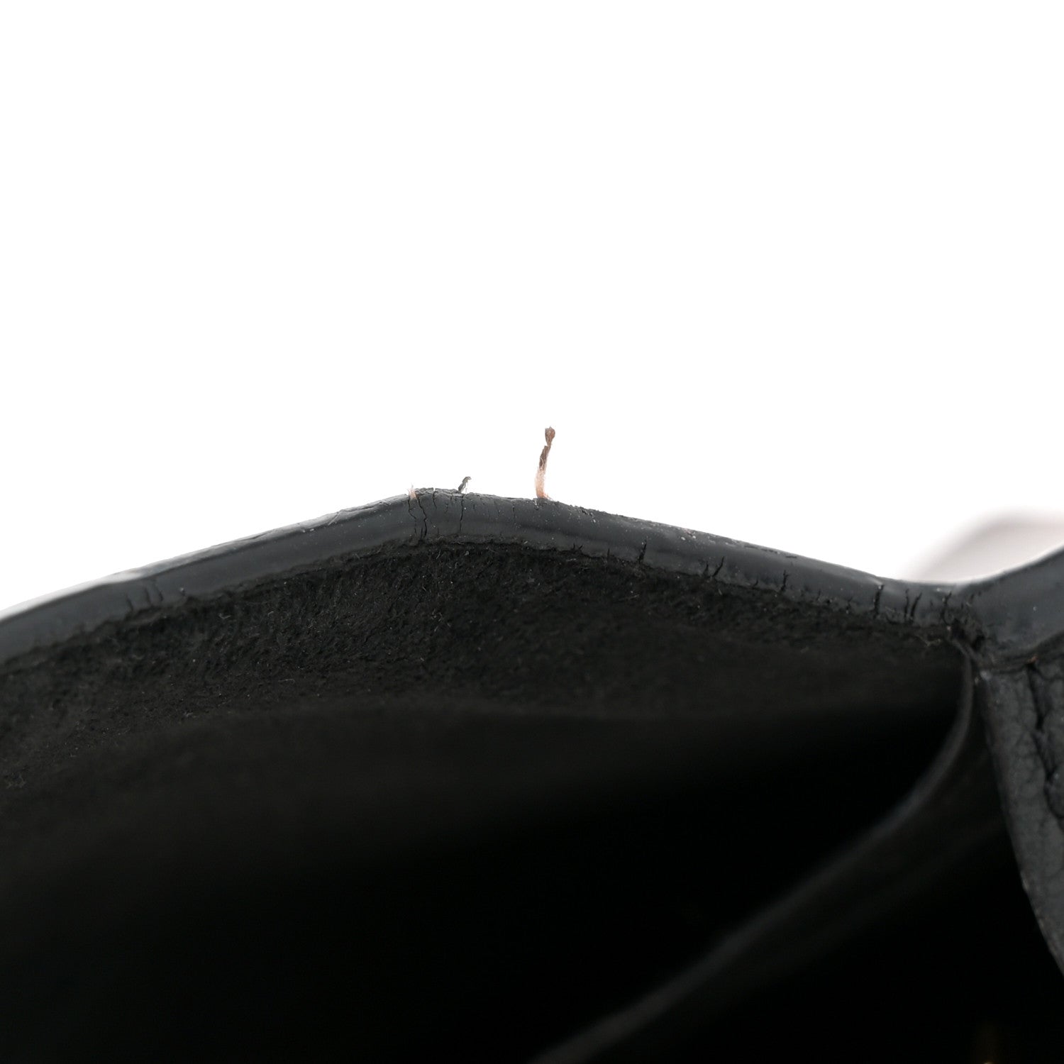 Louis Vuitton Damier Ebene Vavin Chain Wallet Black 12 of 13