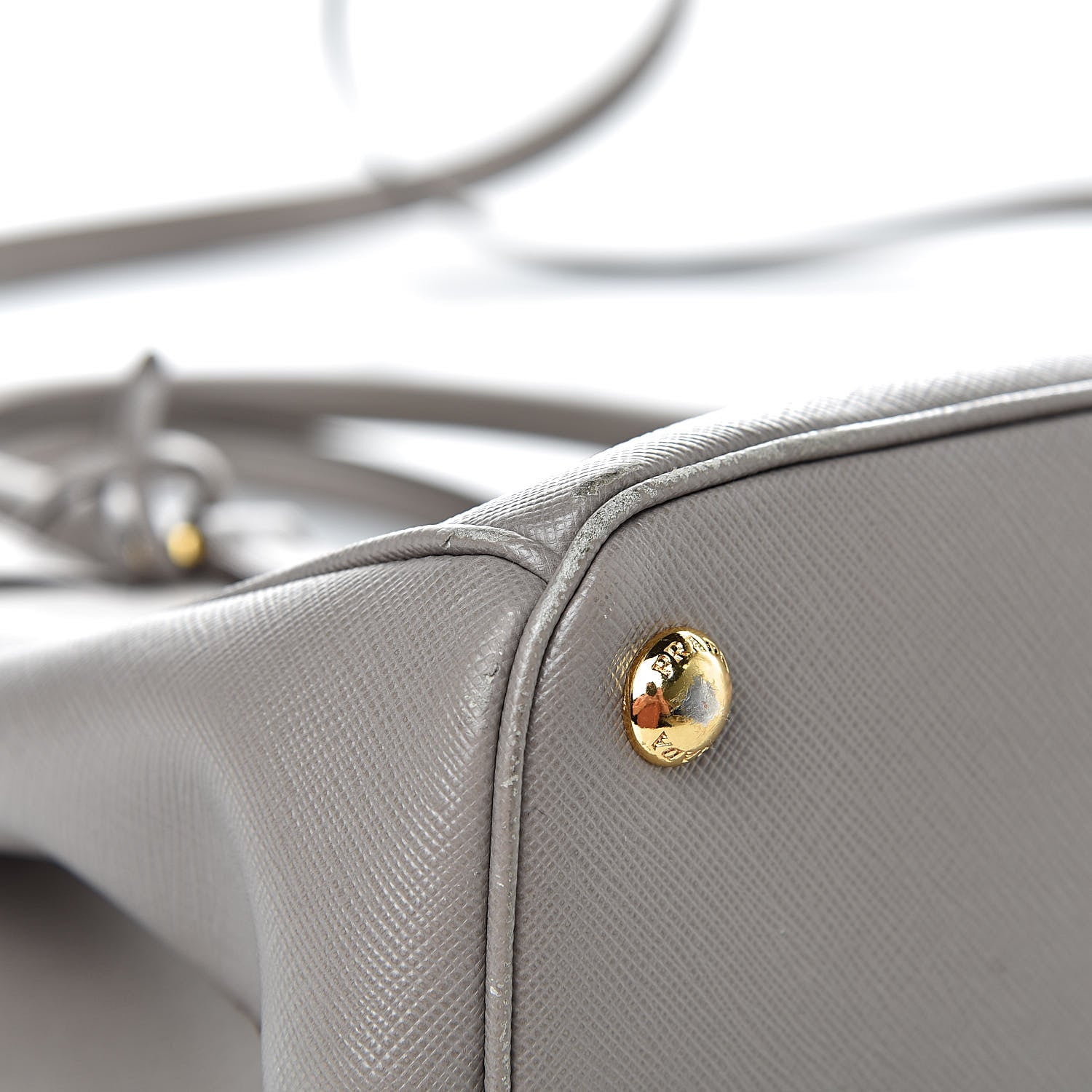 Prada Saffiano Small Galleria Double Zip Tote Argilla 18 of 22