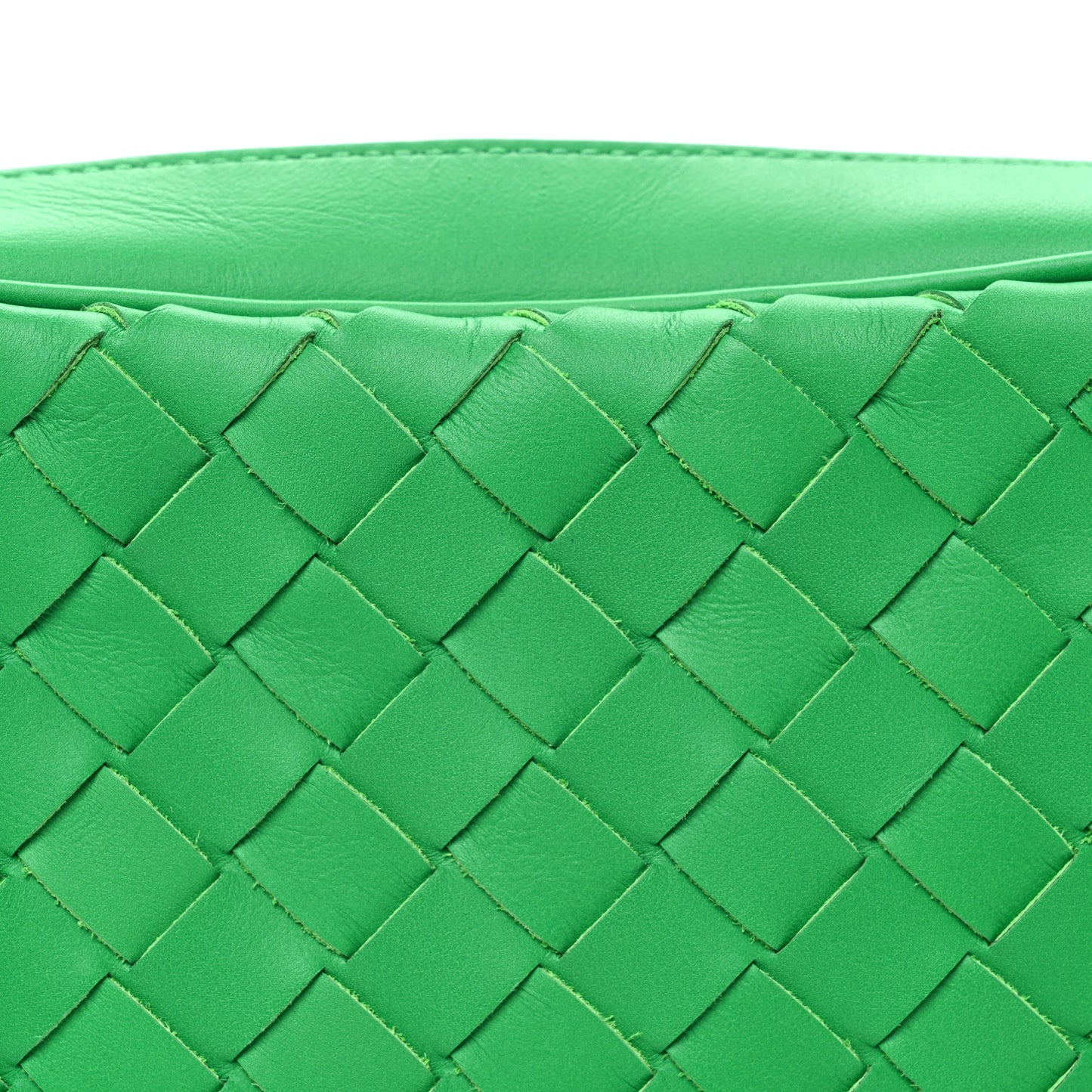 Calfskin Intrecciato Small Camera Bag Parakeet