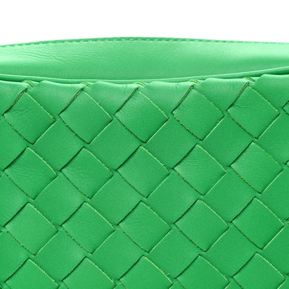 Bottega Veneta Calfskin Intrecciato Small Camera Bag Parakeet 8 of 10