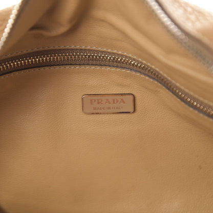 Prada Vitello Daino Box Shoulder Bag Miele 6 of 15