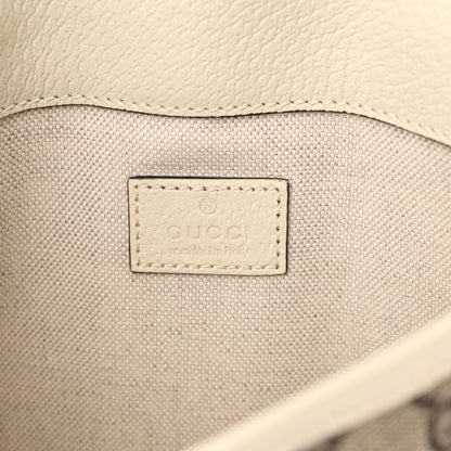 Gucci GG Supreme Monogram Web Small Ophidia Belt Bag Beige Ebony White 6 of 12