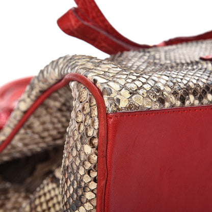 Dolce & Gabbana Python Crocodile Tote Naturale Rosso 13 of 16