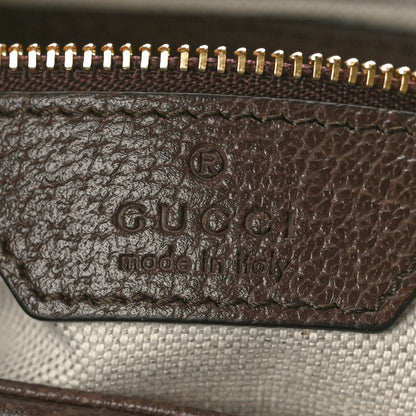 Gucci GG Supreme Monogram Web Geometric Small Jackie 1961 Beige Multicolor Brown Sugar 6 of 10