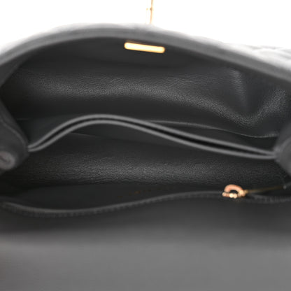 Chanel Caviar Quilted Mini Coco Handle Flap Grey 5 of 10