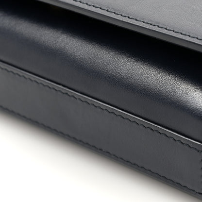 Saint Laurent Smooth Calfskin Monogram Kate Belt Bag Deep Marine Black 12 of 16
