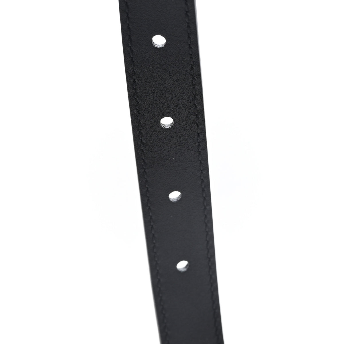 Calfskin Double G 20mm Belt 75 30 Black 75/30 Black