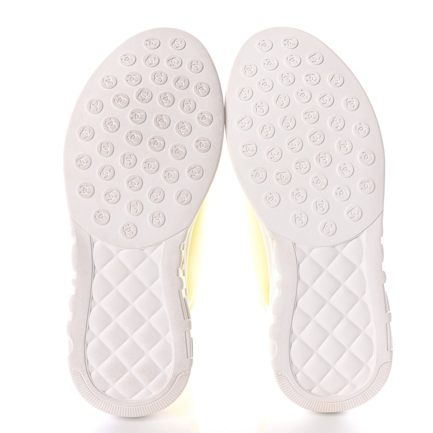 Lycra Fabric CC Sneakers 36.5 Yellow