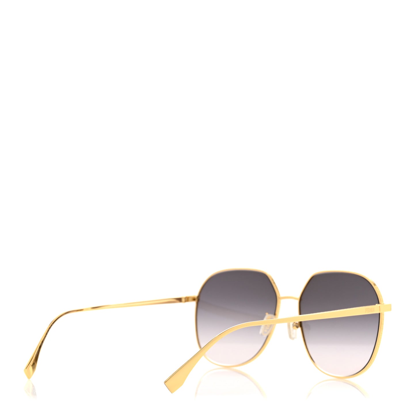 Metal Sunglasses FE40069U Light Gold