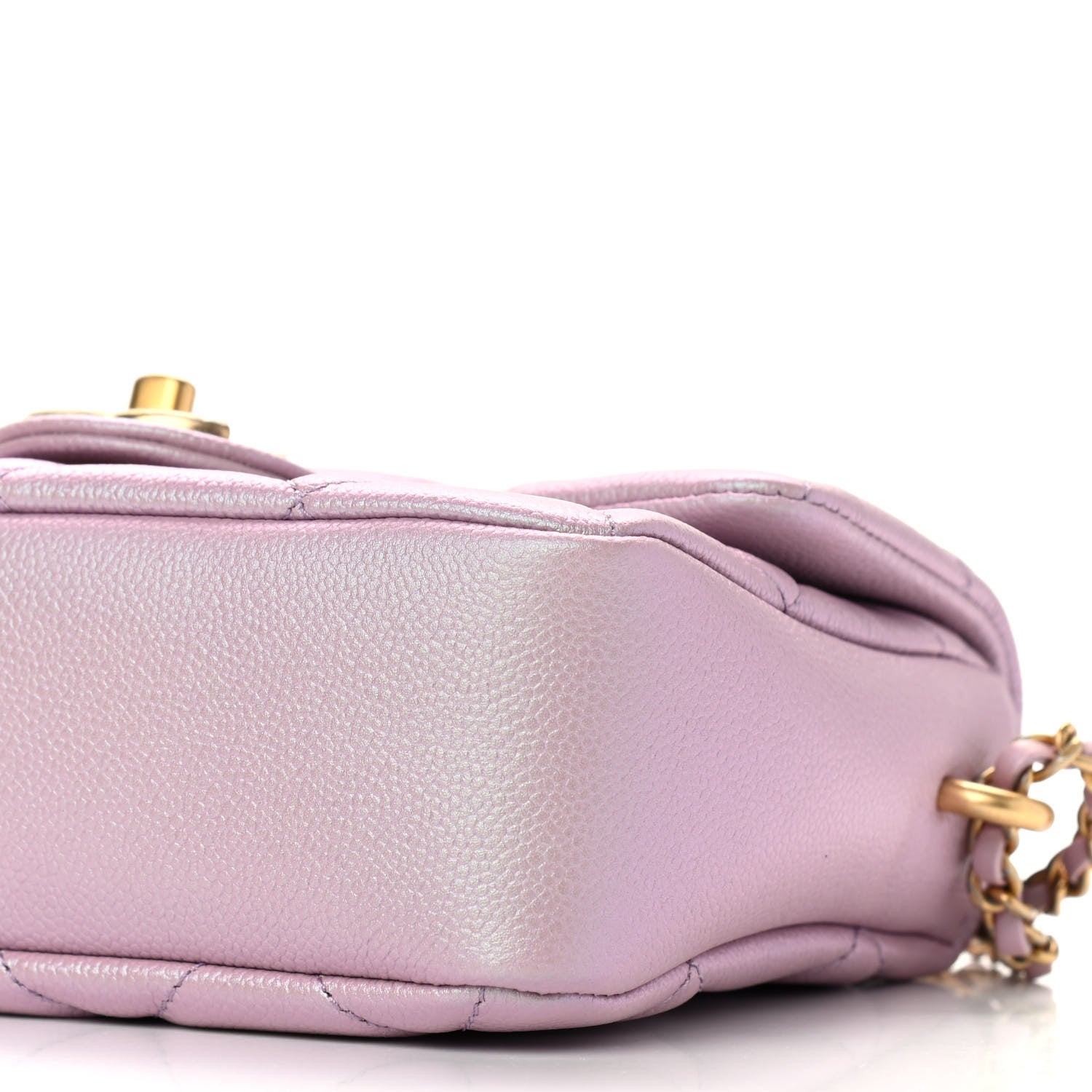 Chanel Iridescent Caviar Quilted Mini My Perfect Flap Pink 9 of 9