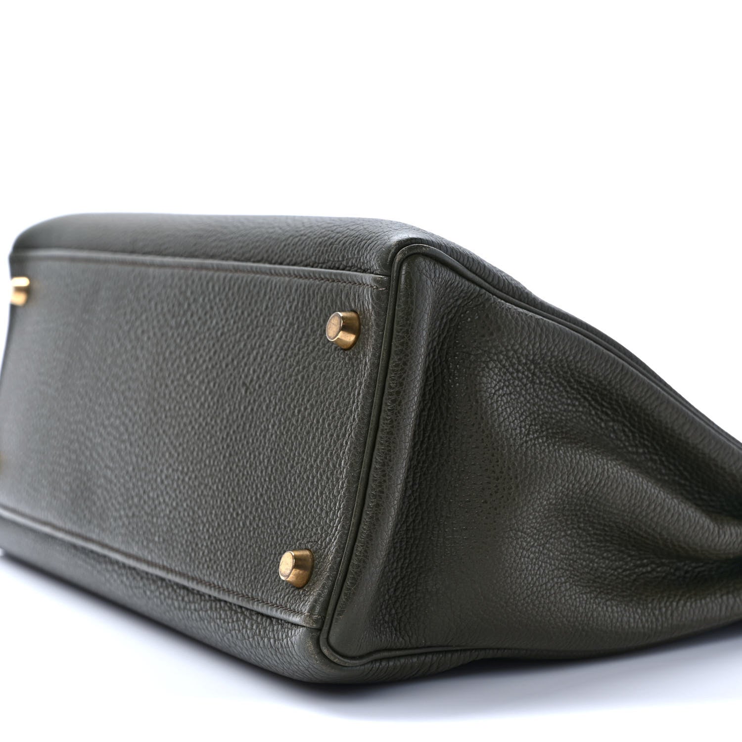 Hermes Togo Kelly Retourne 32 Vert Olive 8 of 10