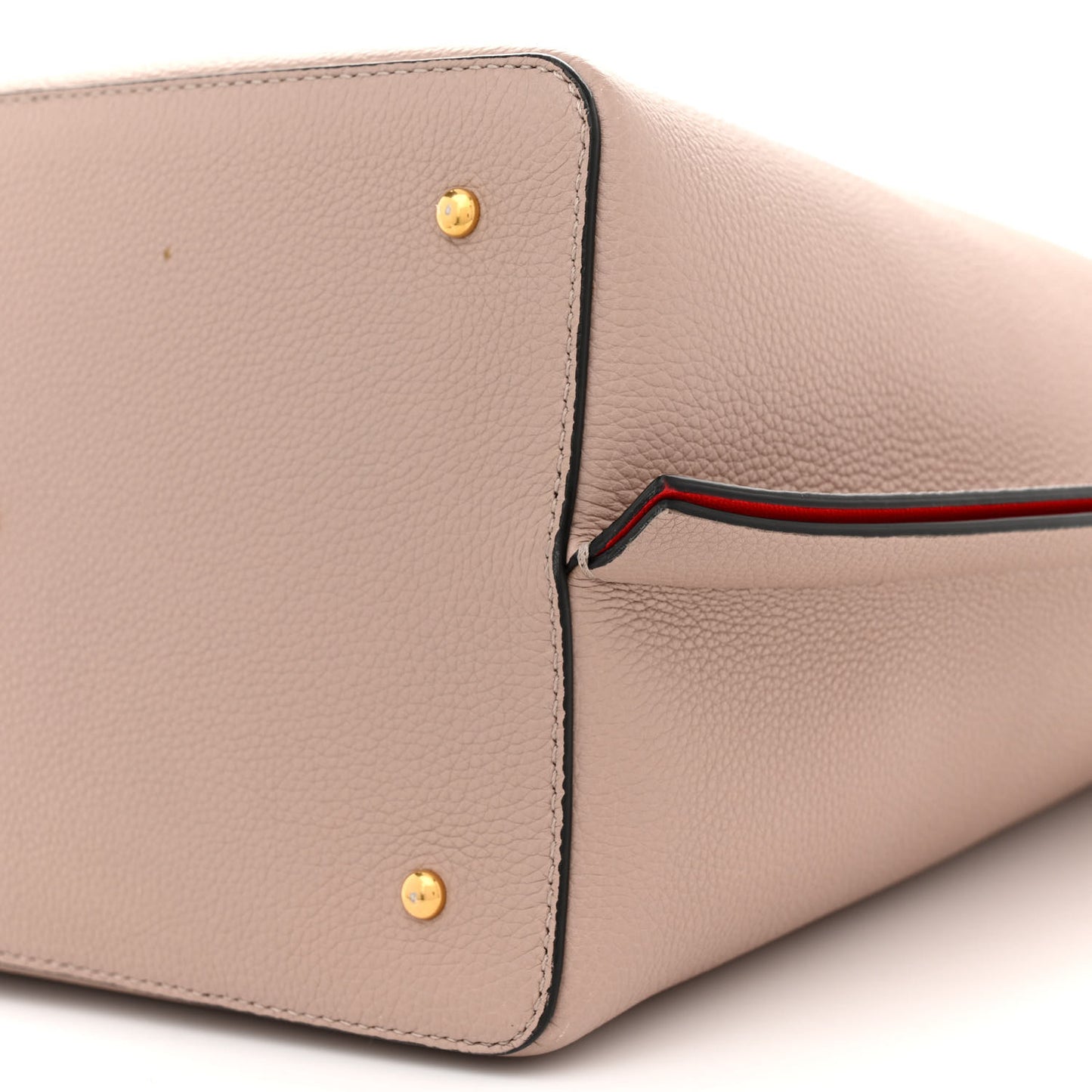 Grainy Calfskin VLogo Escape Hobo Bag Poudre