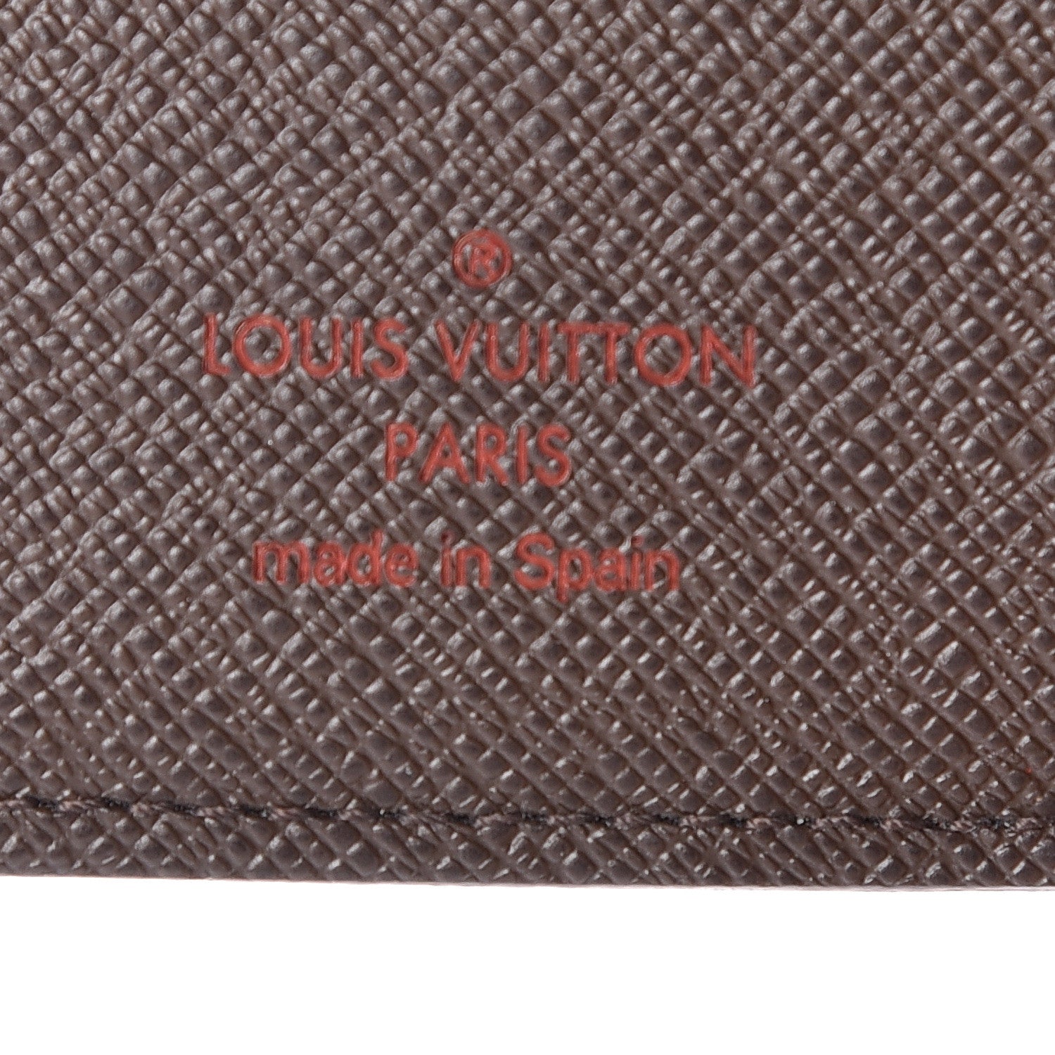 Louis Vuitton Damier Ebene Small Ring Agenda Cover 6 of 7
