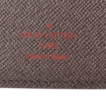 Louis Vuitton Damier Ebene Small Ring Agenda Cover 6 of 7