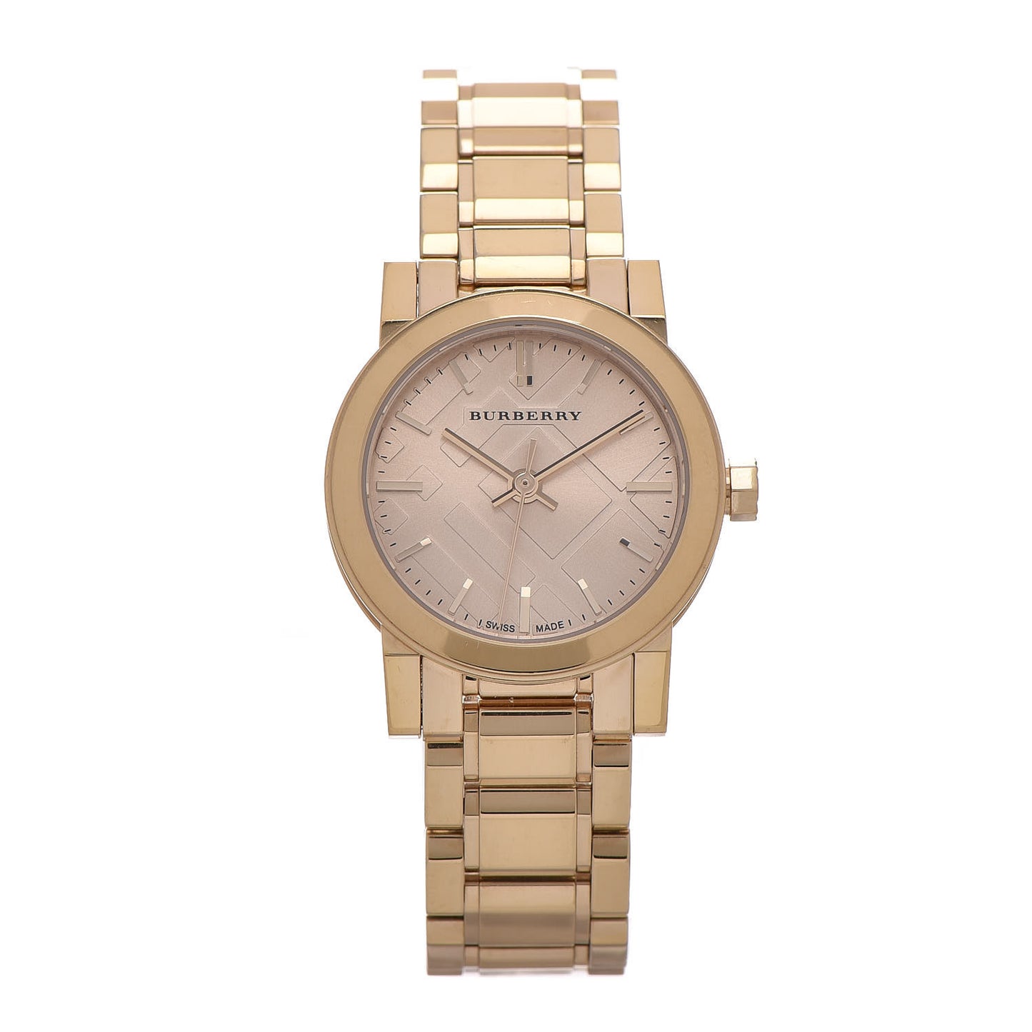 Stainless Steel 26mm Heritage Quartz Watch Gold BU9227